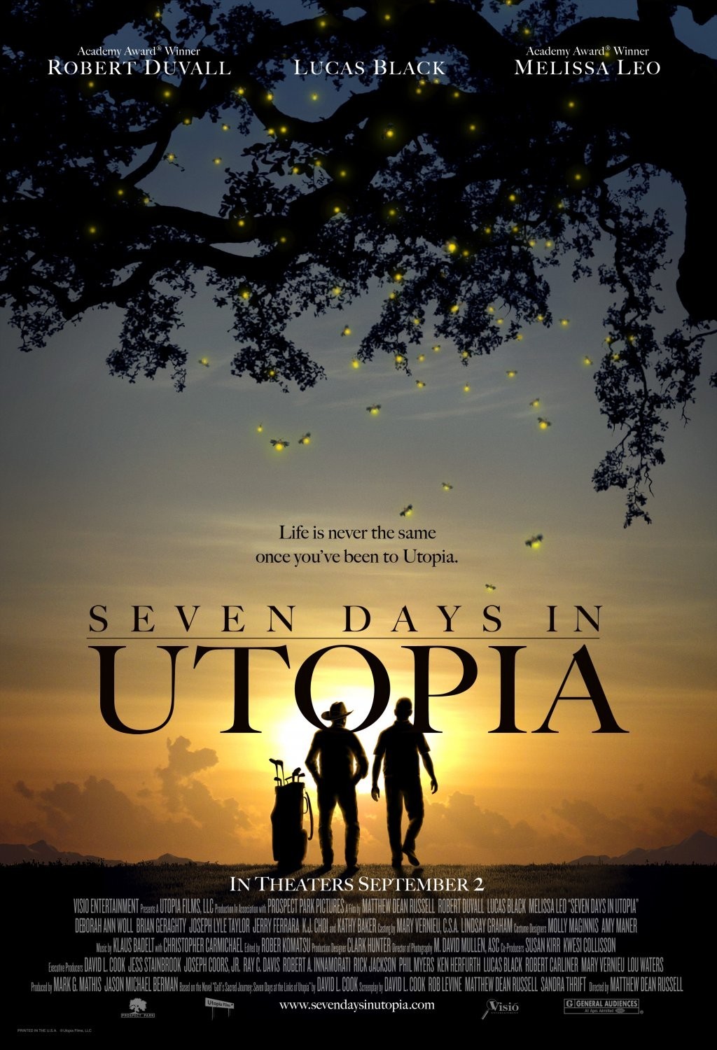 Poster of Utopia Pictures' Seven Days in Utopia (2011)