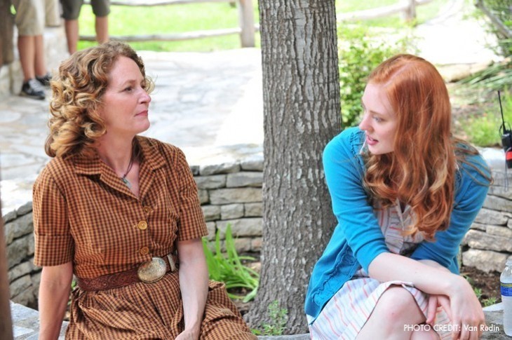 Melissa Leo stars as Lily and Deborah Ann Woll stars as Sarah in Utopia Pictures' Seven Days in Utopia (2011). Photo credit by Van Redin.