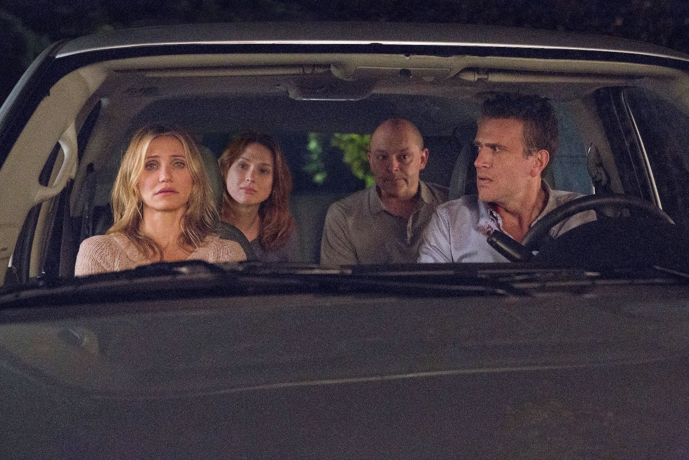 Cameron Diaz, Ellie Kemper, Rob Corddry and Jason Segel in Columbia Pictures' Sex Tape (2014)
