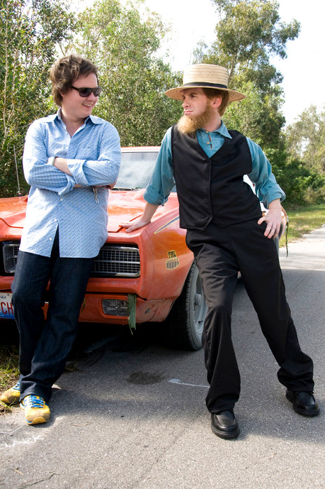 Clark Duke stars as Lance and Seth Green stars as Ezekial in Summit Entertainment's Sex Drive (2008)