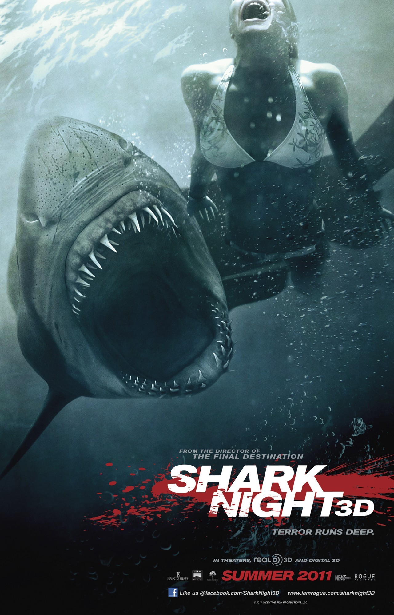Poster of Relativity Media's Shark Night 3D (2011)