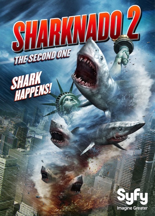 Poster of Syfy's Sharknado 2: The Second One (2014)