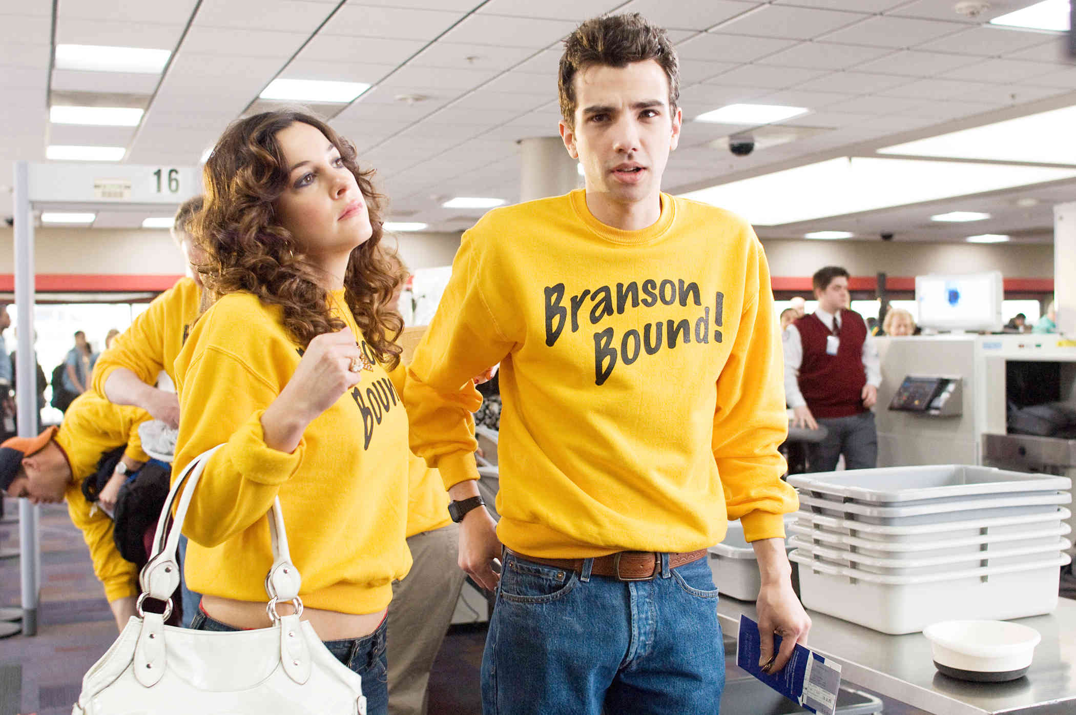 Lindsay Sloane stars as Marnie and Jay Baruchel stars as Kirk Kettner in DreamWorks SKG's She's Out of My League (2010)