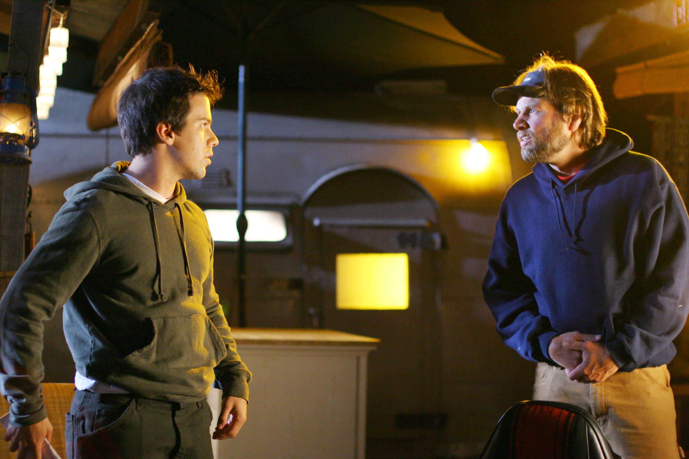 Michael Shulman stars as Sherman Black and James Le Gros stars as Palmer in Starry Night Entertainment's Sherman's Way (2009)