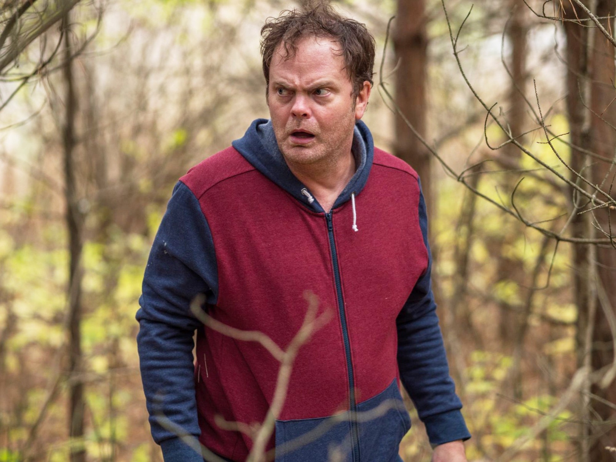 Rainn Wilson stars as Andy Sikes in Netflix's Shimmer Lake (2017)