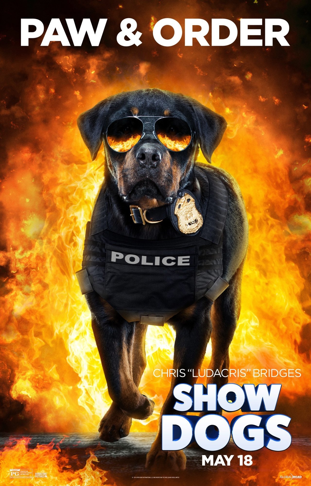 Poster of Open Road Films' Show Dogs (2018)