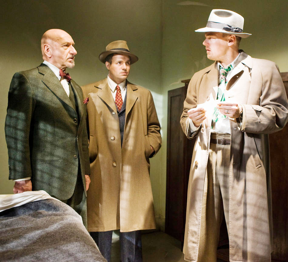 Ben Kingsley, Leonardo DiCaprio and Mark Ruffalo in Paramount Pictures' Shutter Island (2010)