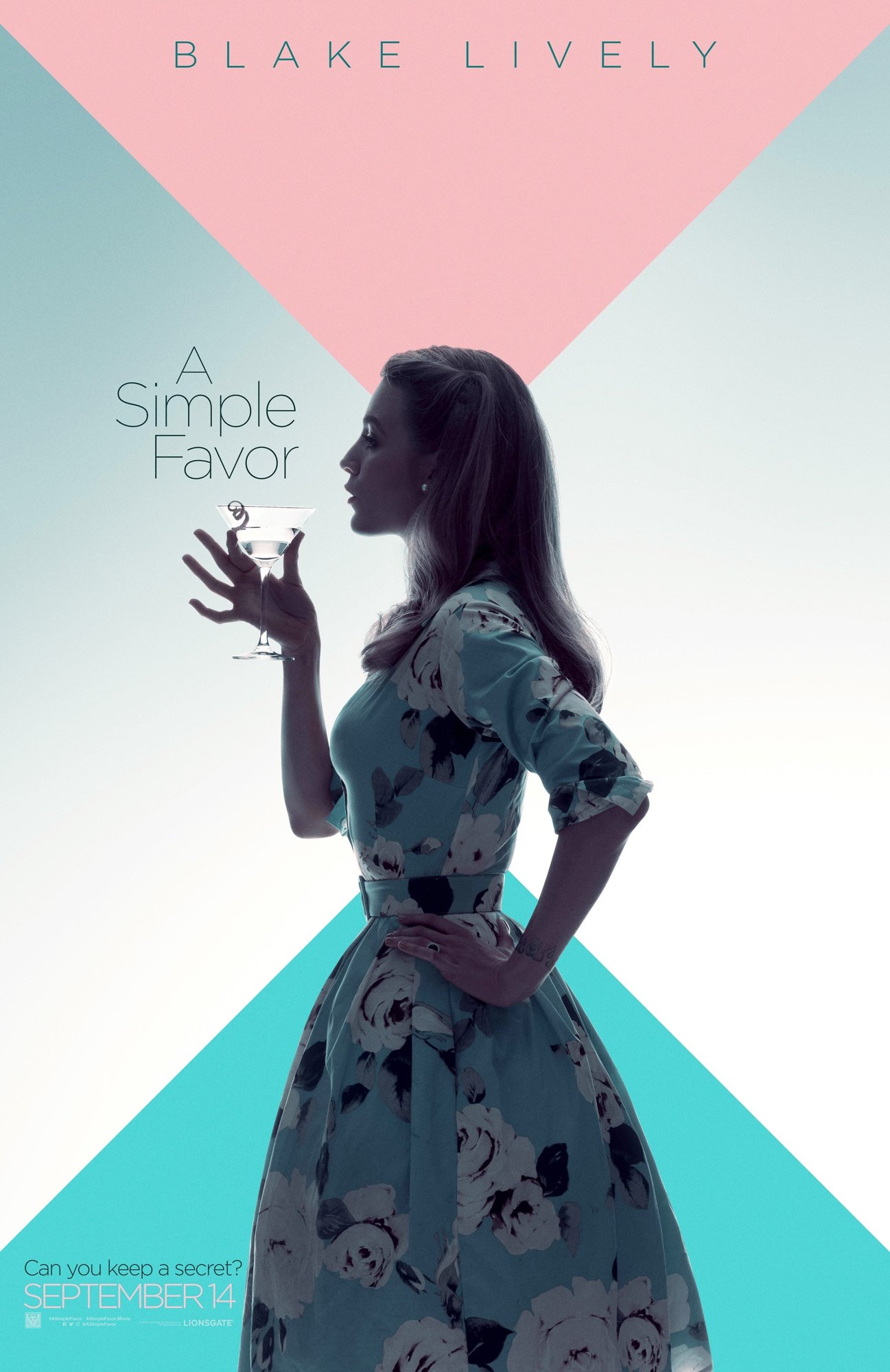 Poster of Lionsgate Films' A Simple Favor (2018)