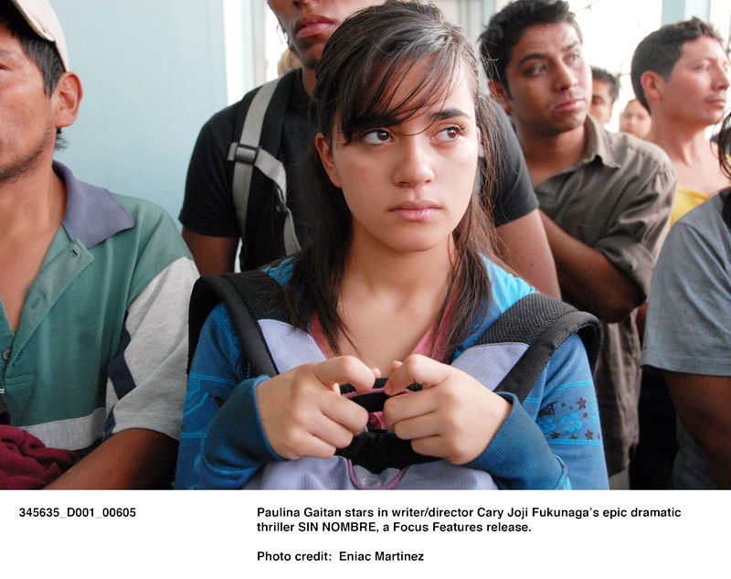 Paulina Gaitan stars as Sayra in Focus Features' Sin Nombre (2009). Photo credit by Eniac Martinez.