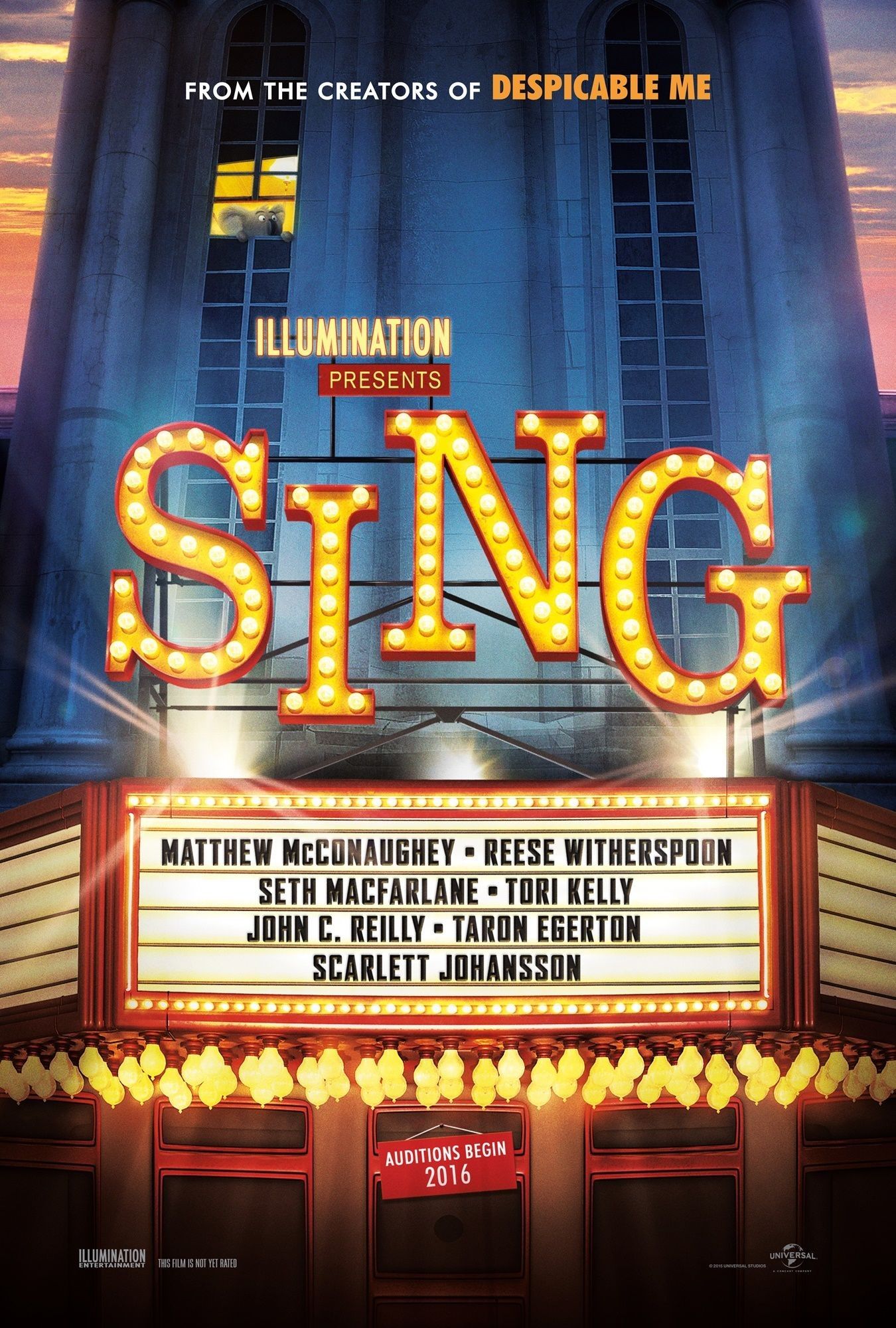 Poster of Universal Pictures' Sing (2016)