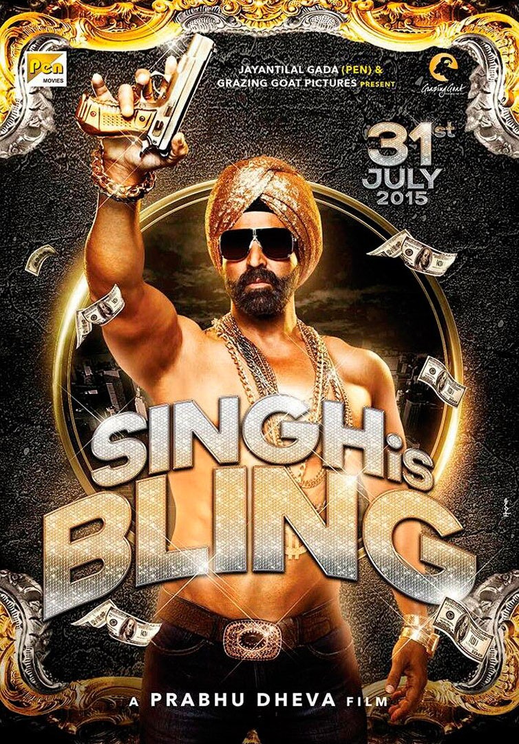 Poster of Eros International's Singh Is Bliing (2015)