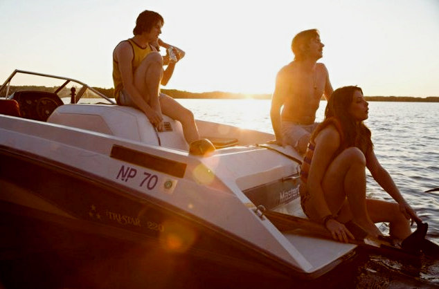 Shiloh Fernandez stars as Ritchie Wheeler and Ashley Greene stars as Michelle Burkham in Freestyle Releasing's Skateland (2011)