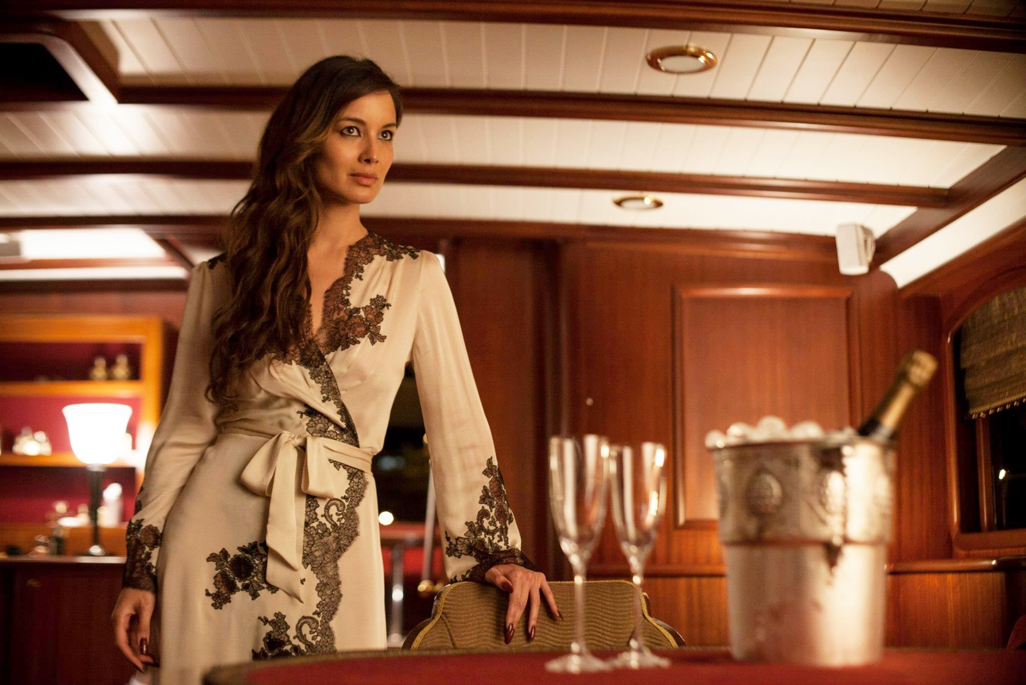 Berenice Marlohe stars as Severine in Columbia Pictures' Skyfall (2012)