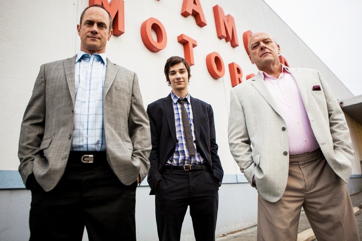 Christopher Meloni, Devon Bostick and Dean Norris in Anchor Bay Films' Small Time (2014)
