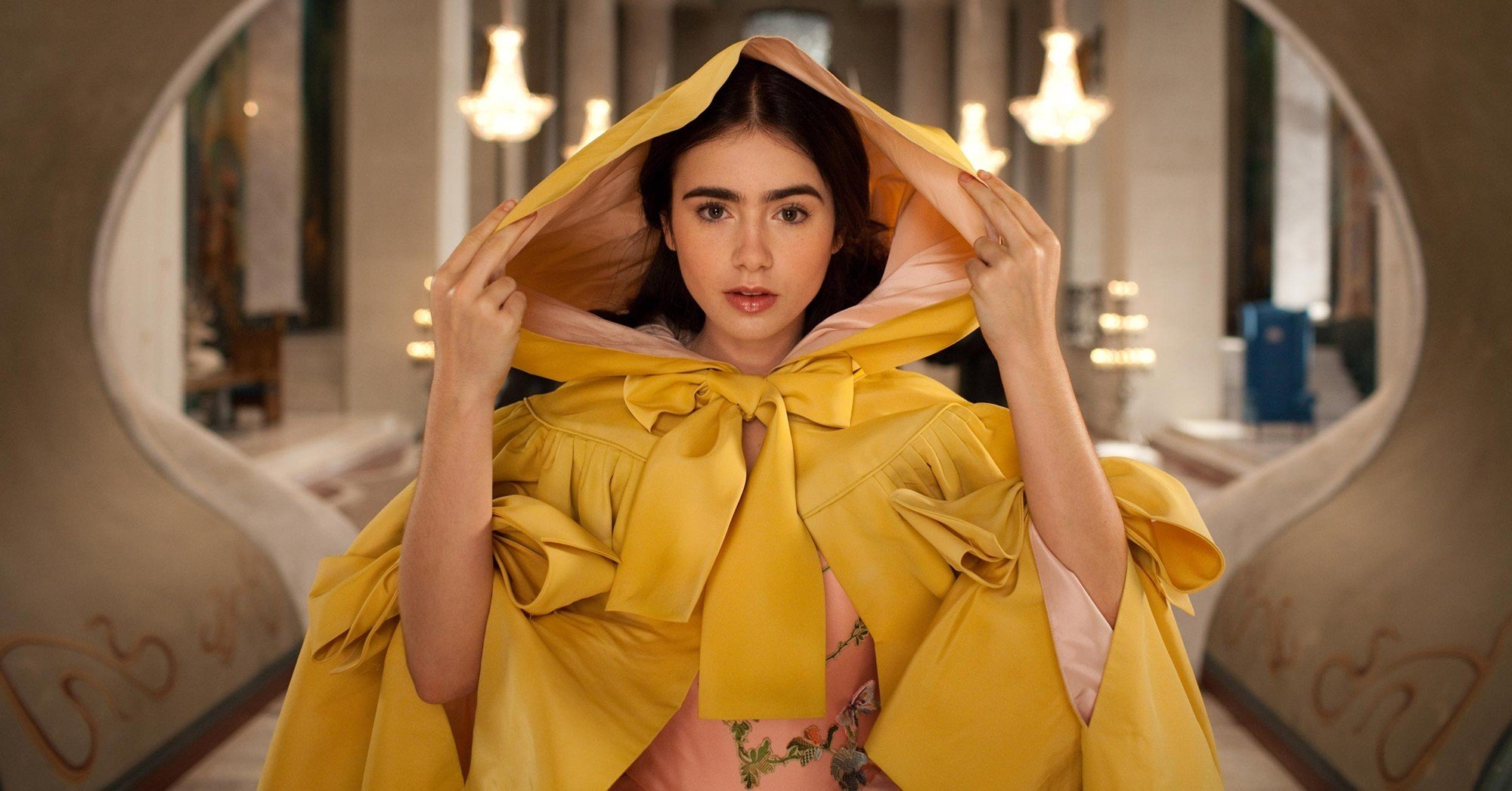 Lily Collins stars as Snow White in Relativity Media's Mirror Mirror (2012). Photo credit by Jan Thijs.