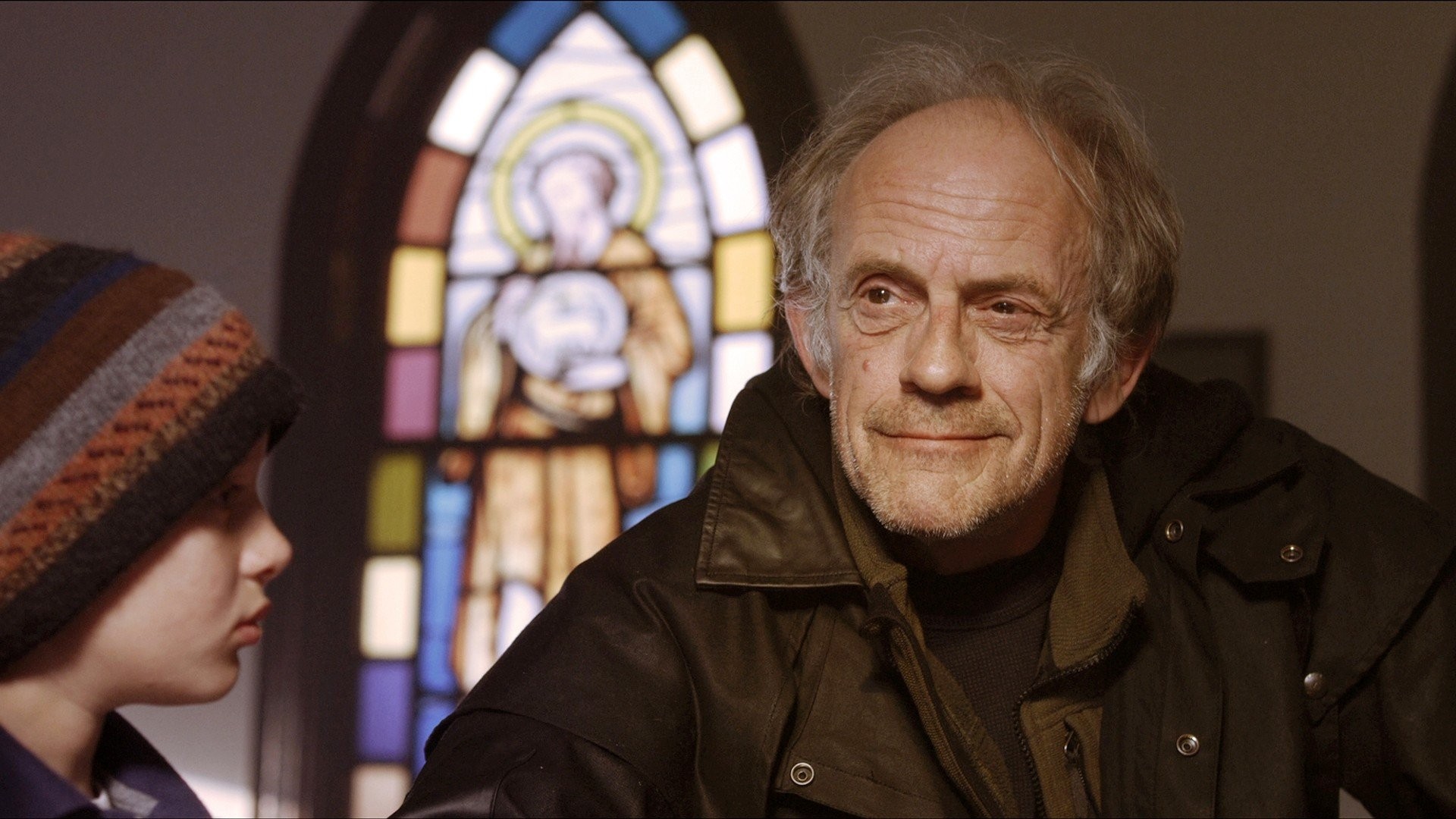 Bobby Coleman stars as Billy Kirkfield and Christopher Lloyd stars as The Caretaker in ARC Entertainment's Snowmen (2011)