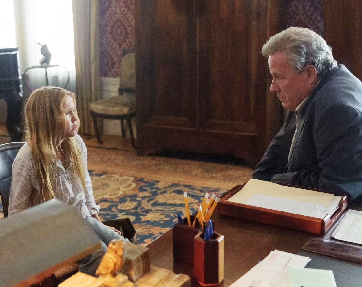 Talitha Bateman stars as Heidi DeMuth and John Heard stars as Thurman Hil in Good Deed Entertainment's So B. It (2017)