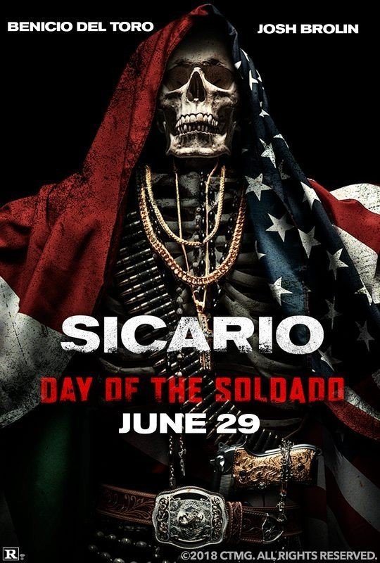 Poster of Sony Pictures' Sicario: Day of the Soldado (2018)