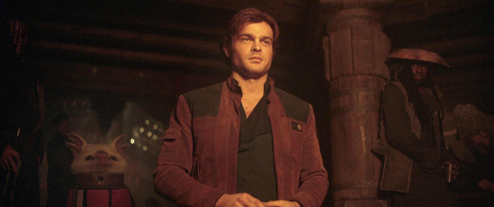 Alden Ehrenreich stars as Han Solo in Walt Disney Pictures' Solo: A Star Wars Story (2018)