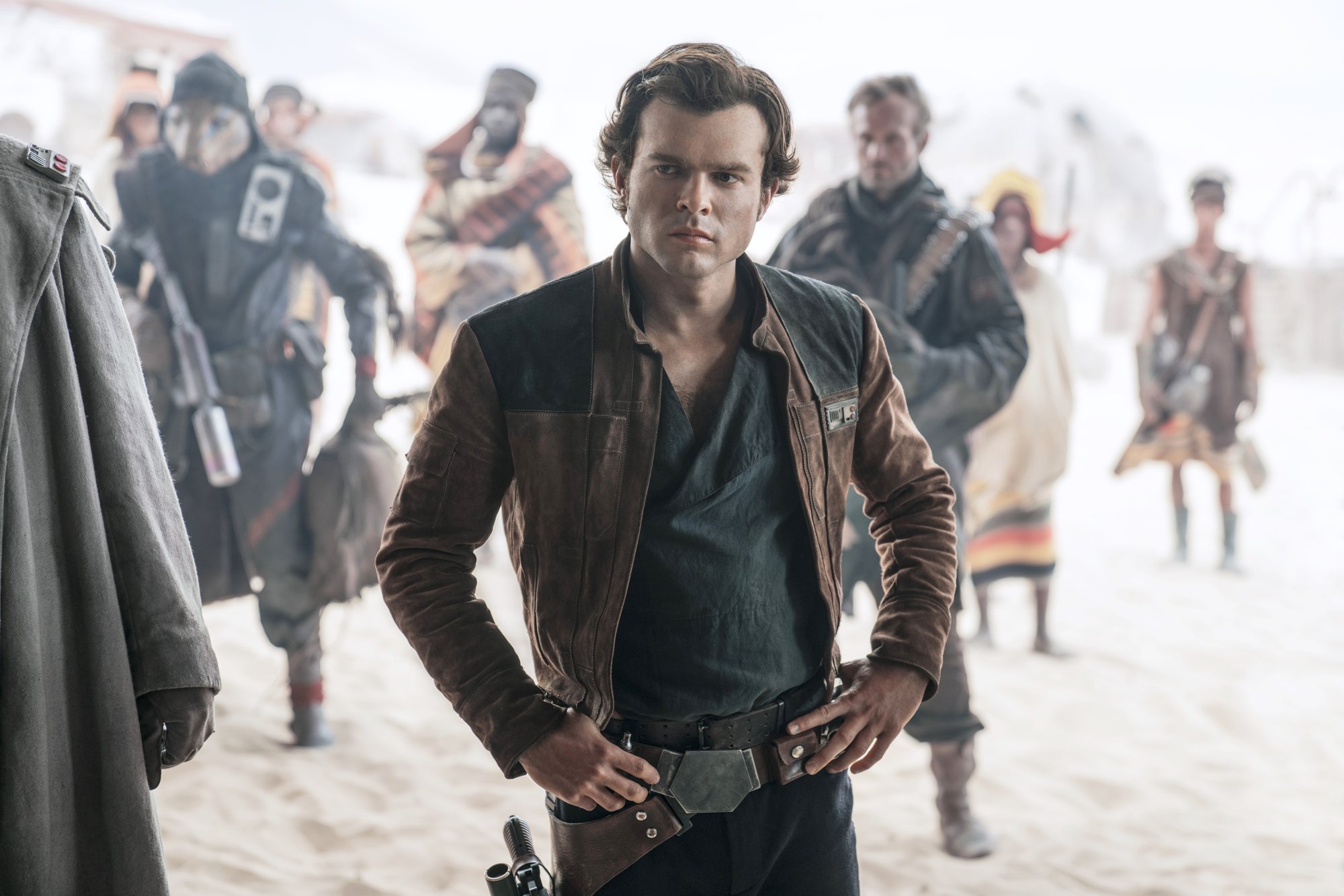 Alden Ehrenreich stars as Han Solo in Walt Disney Pictures' Solo: A Star Wars Story (2018)