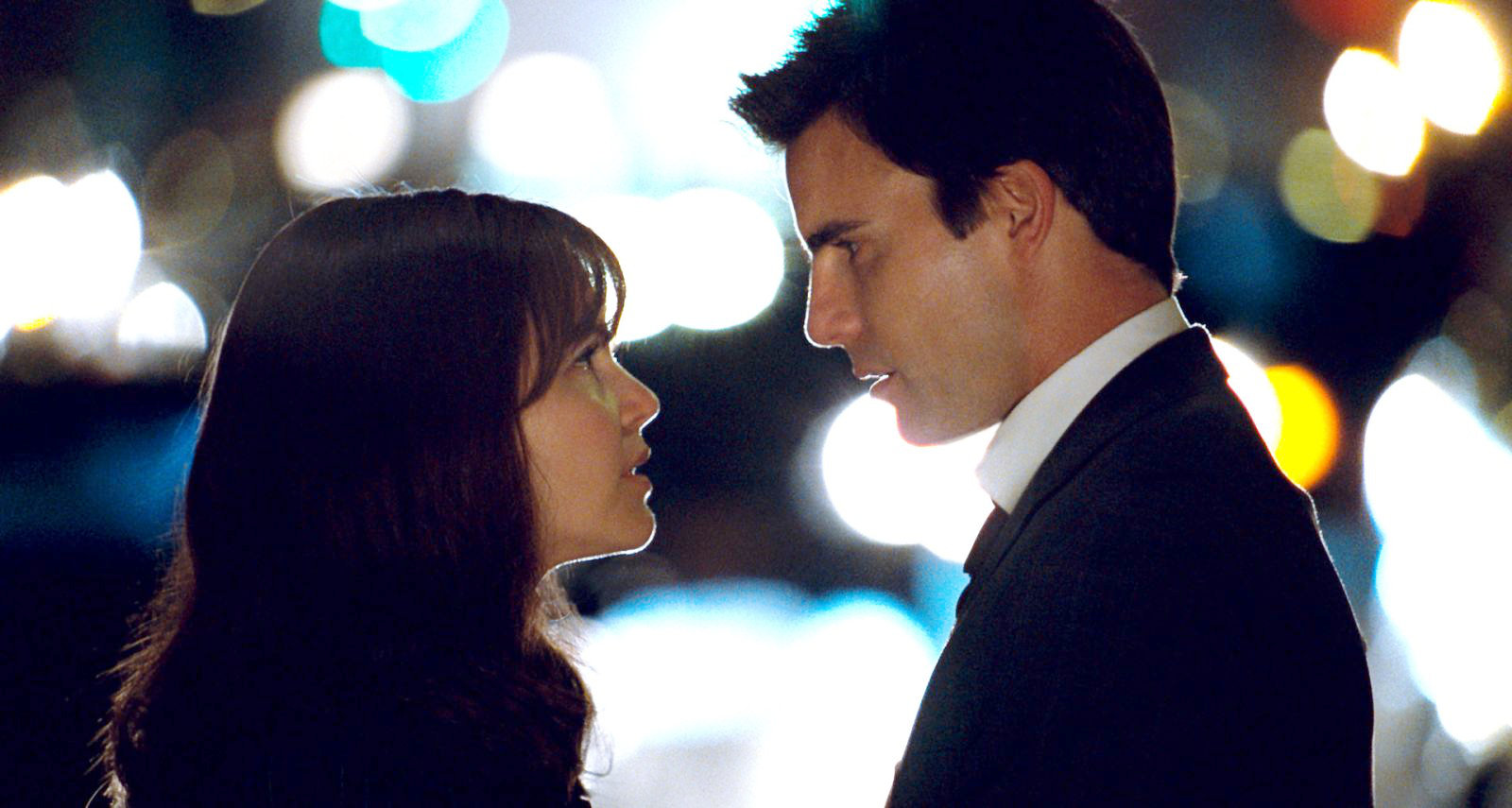 Ginnifer Goodwin star as Rachel and Colin Egglesfield star as Dex in Warner Bros. Pictures' Something Borrowed (2011)