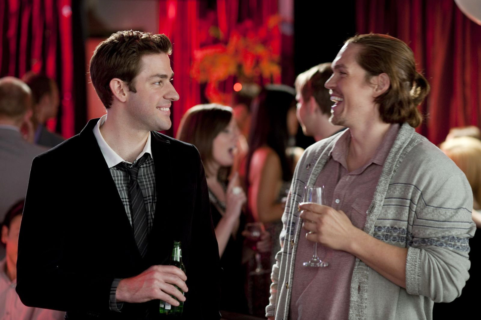 John Krasinski star as Ethan and Steve Howey star as Marcus in Warner Bros. Pictures' Something Borrowed (2011)