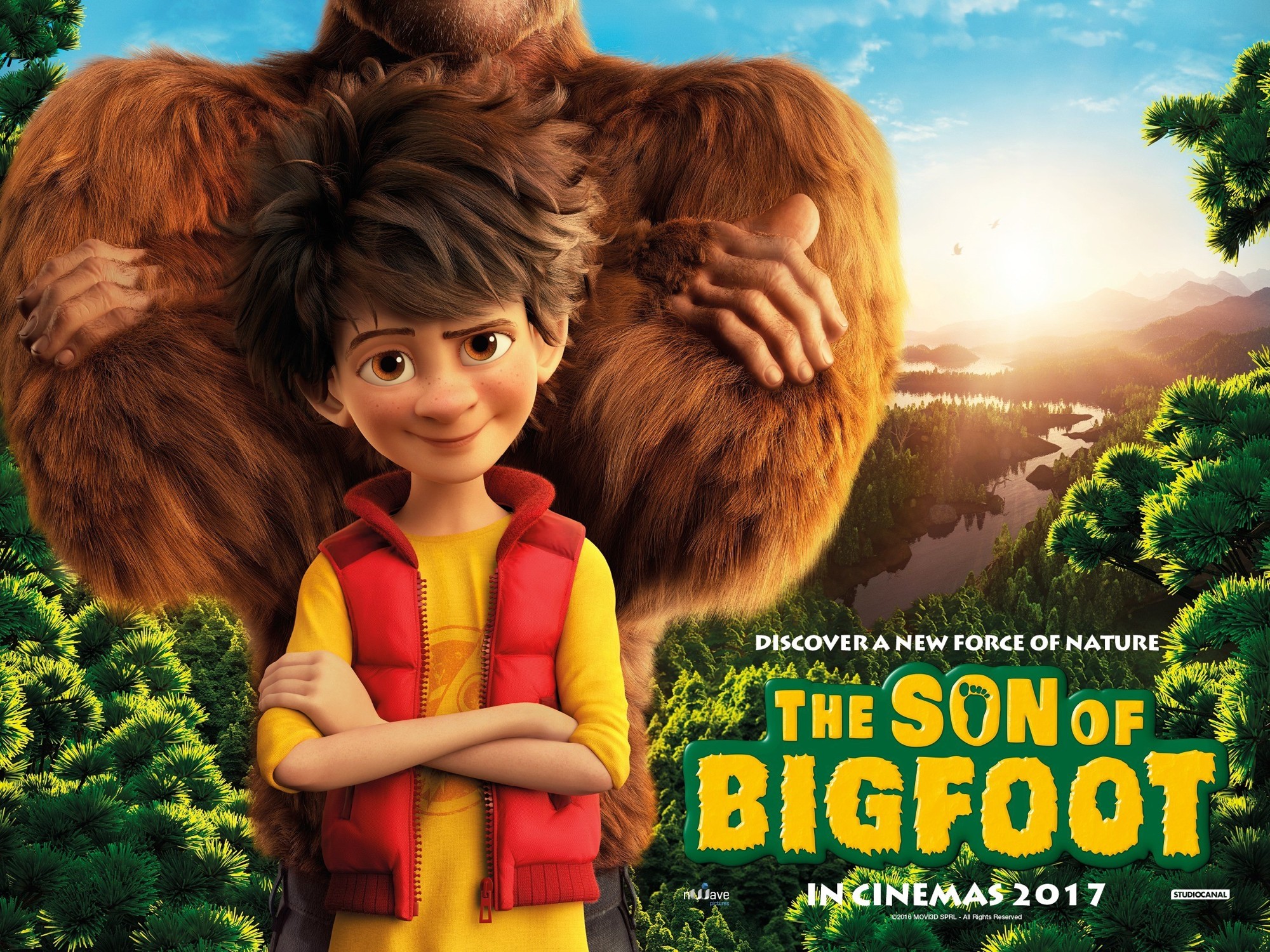 Poster of StudioCanal's The Son of Bigfoot (2018)