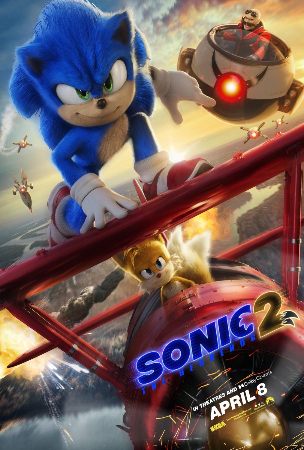 Poster of Sonic the Hedgehog 2 (2022)