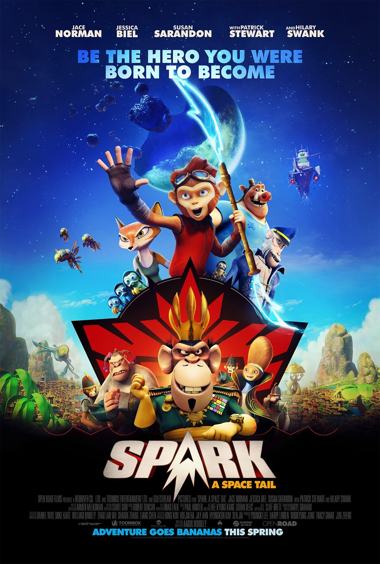 Poster of Open Road Films' Spark: A Space Tail (2017)