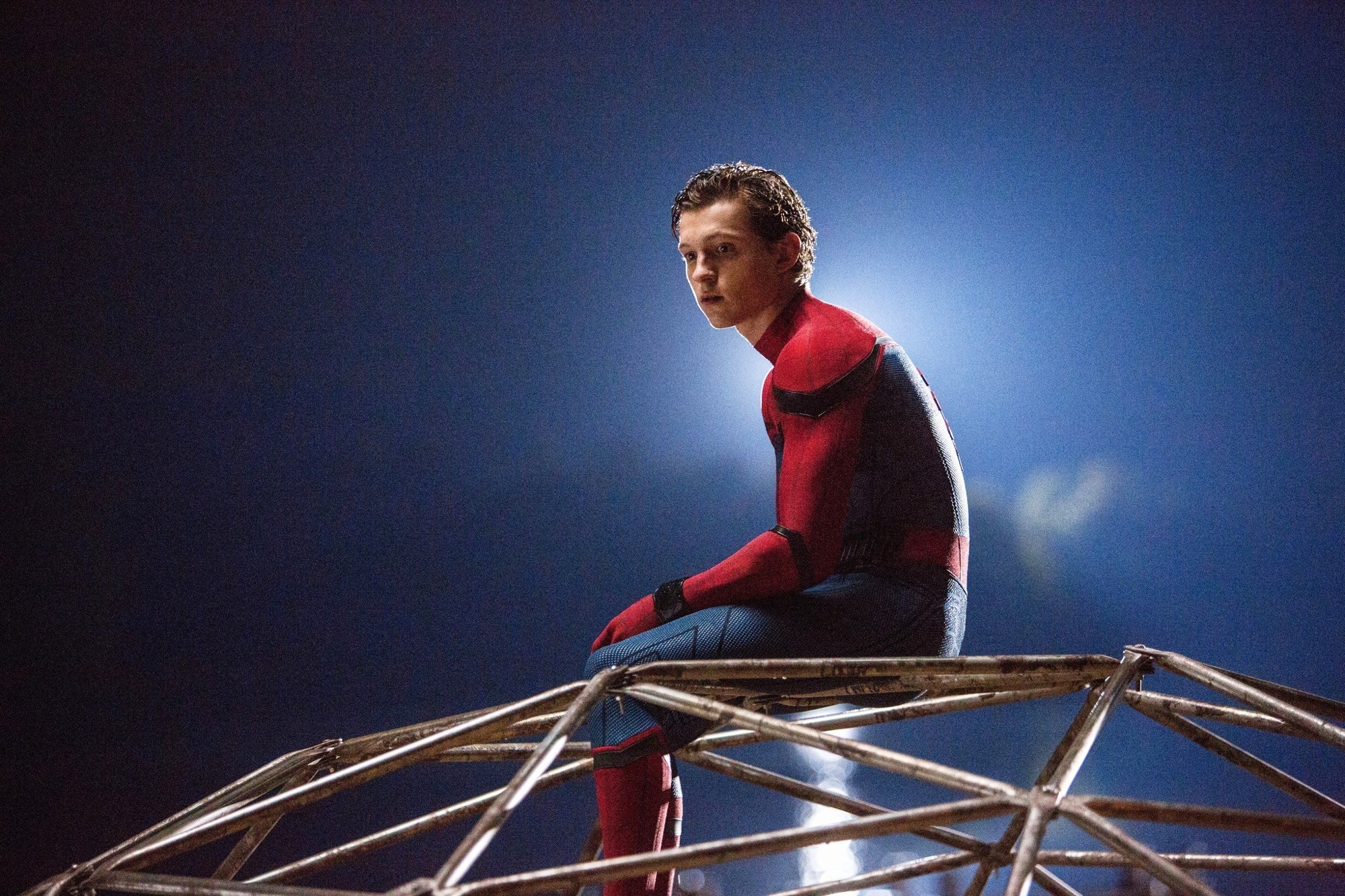 Tom Holland stars as Peter Parker/Spider-Man in Sony Pictures' Spider-Man: Homecoming (2017)