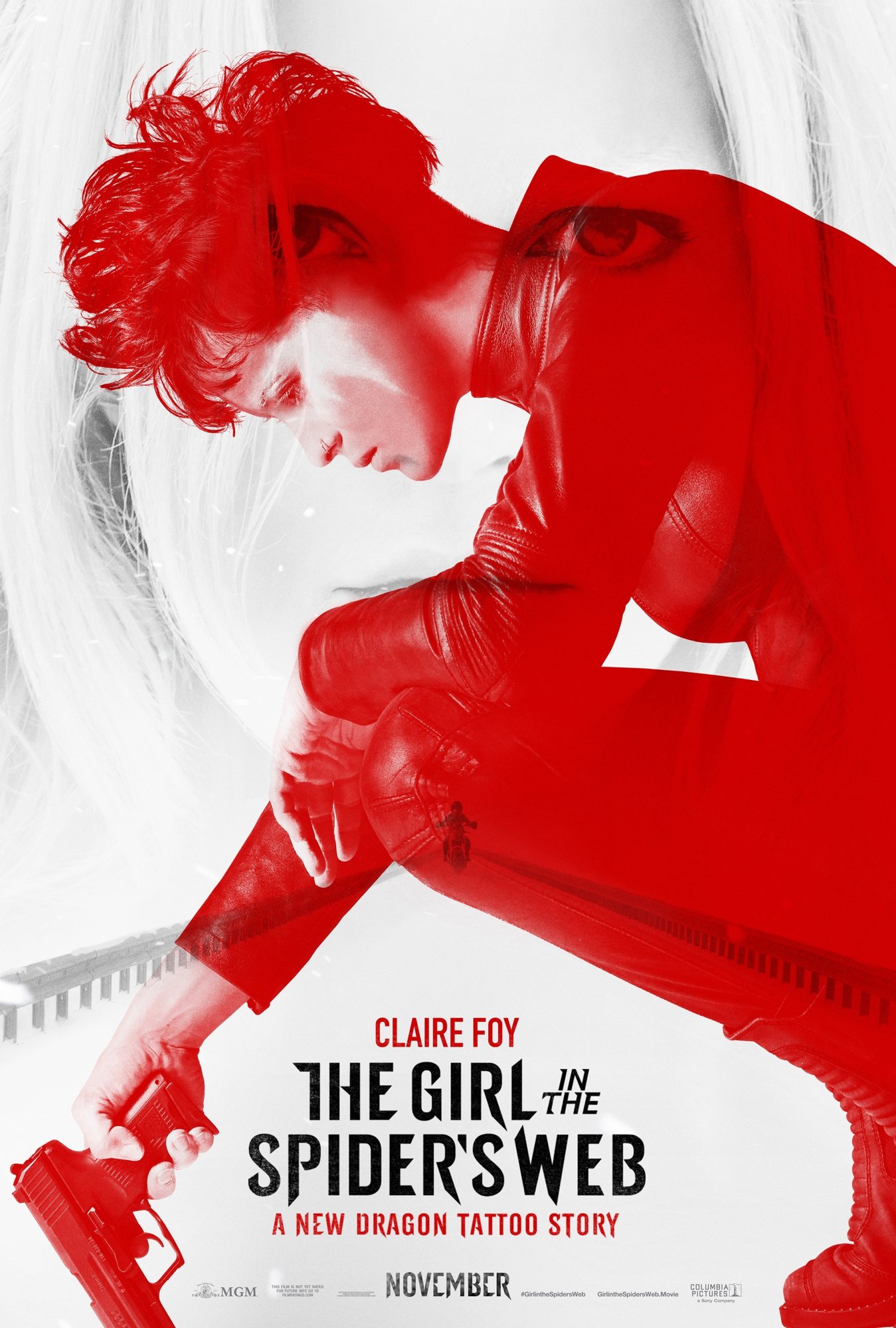 Poster of Sony Pictures' The Girl in the Spider's Web (2018)