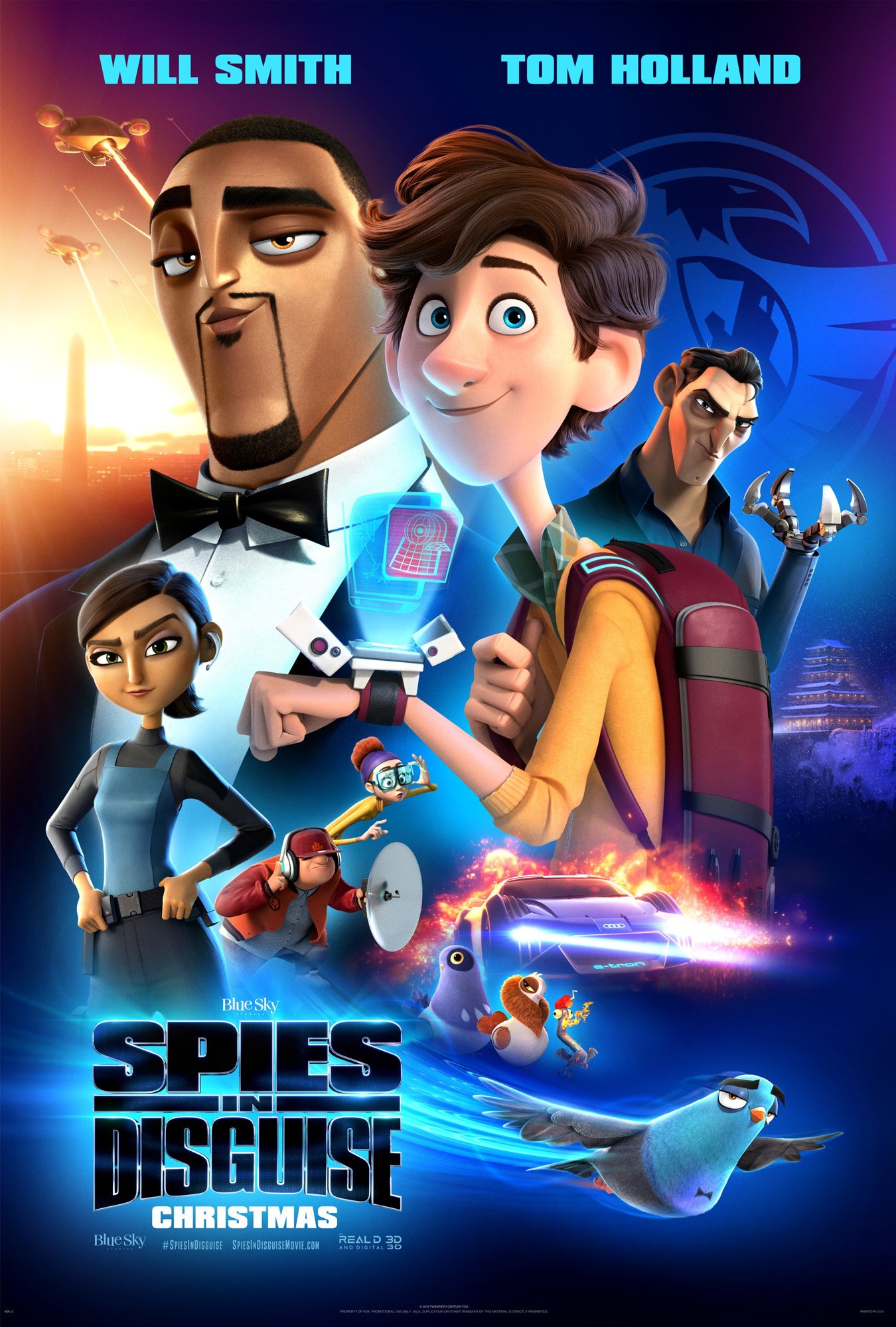 Poster of 20th Century Fox's Spies in Disguise (2019)