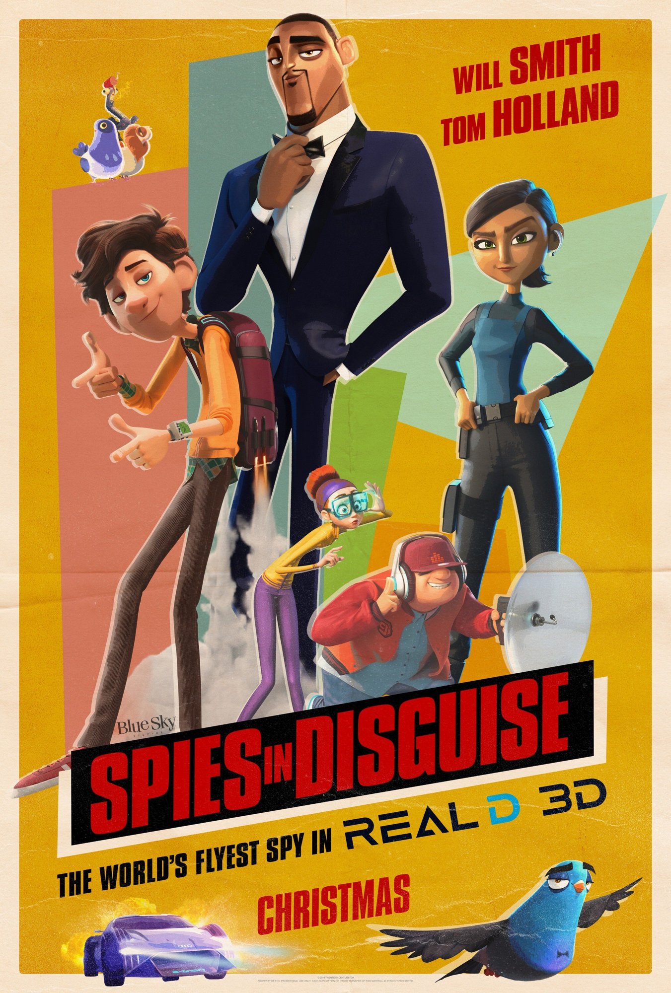 Poster of 20th Century Fox's Spies in Disguise (2019)