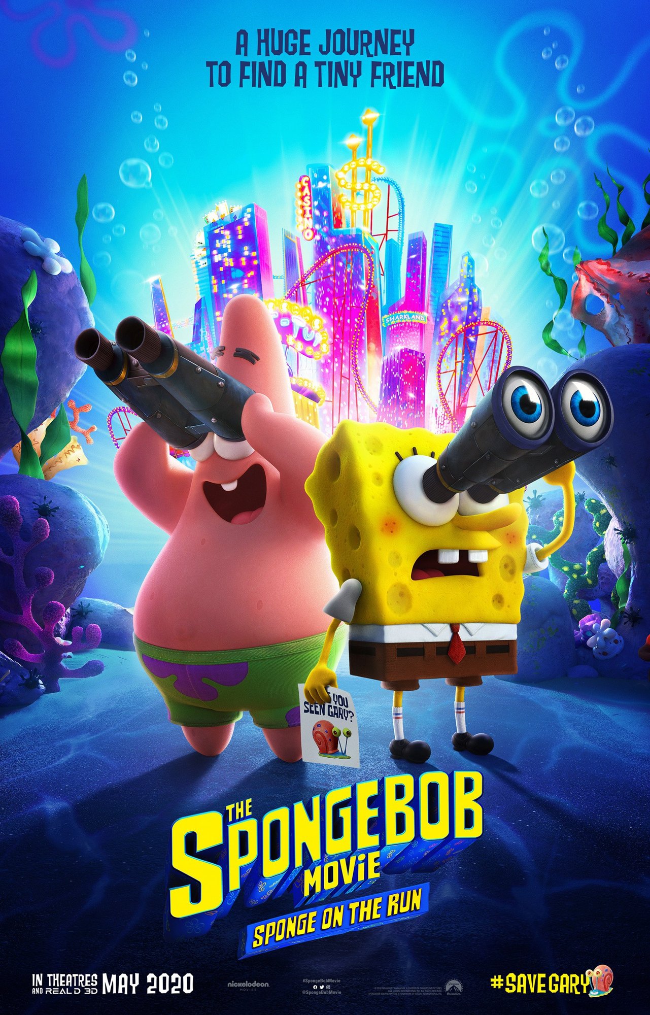 Poster of Paramount Pictures' The SpongeBob Movie: Sponge on the Run (2020)