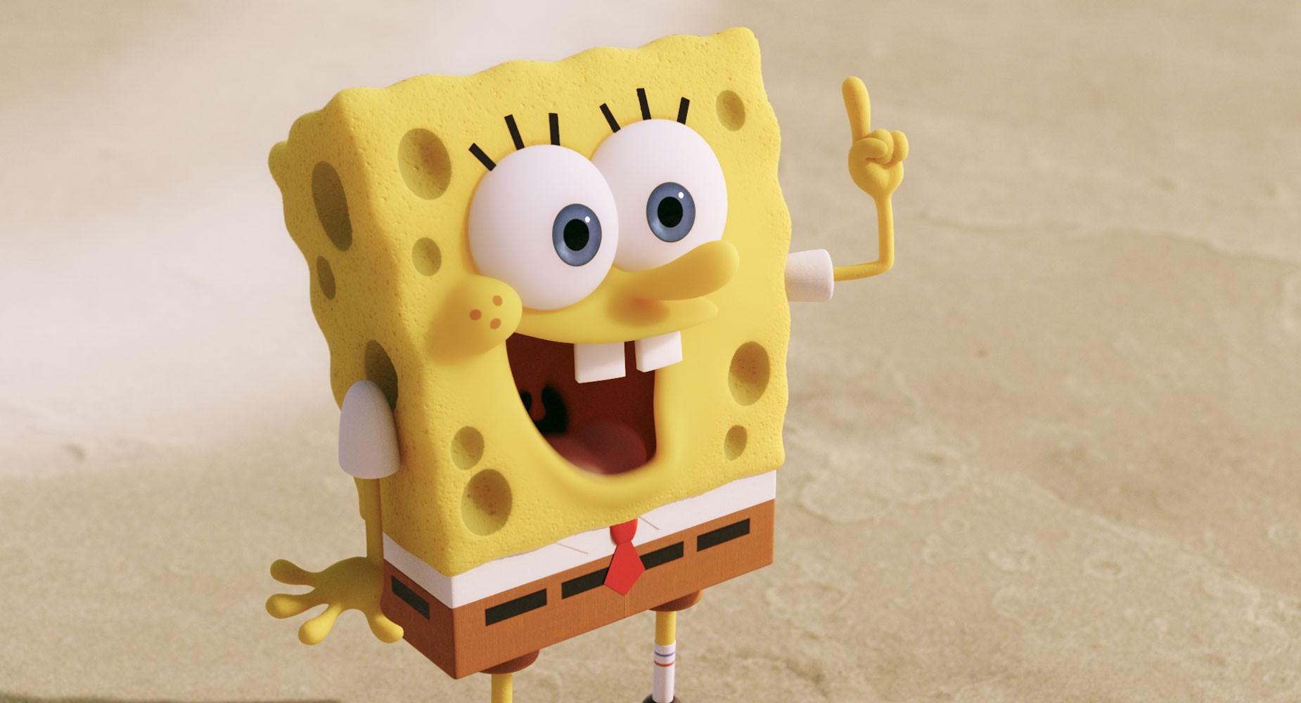 SpongeBob SquarePants from Paramount Pictures' The SpongeBob Movie: Sponge Out of Water (2015)