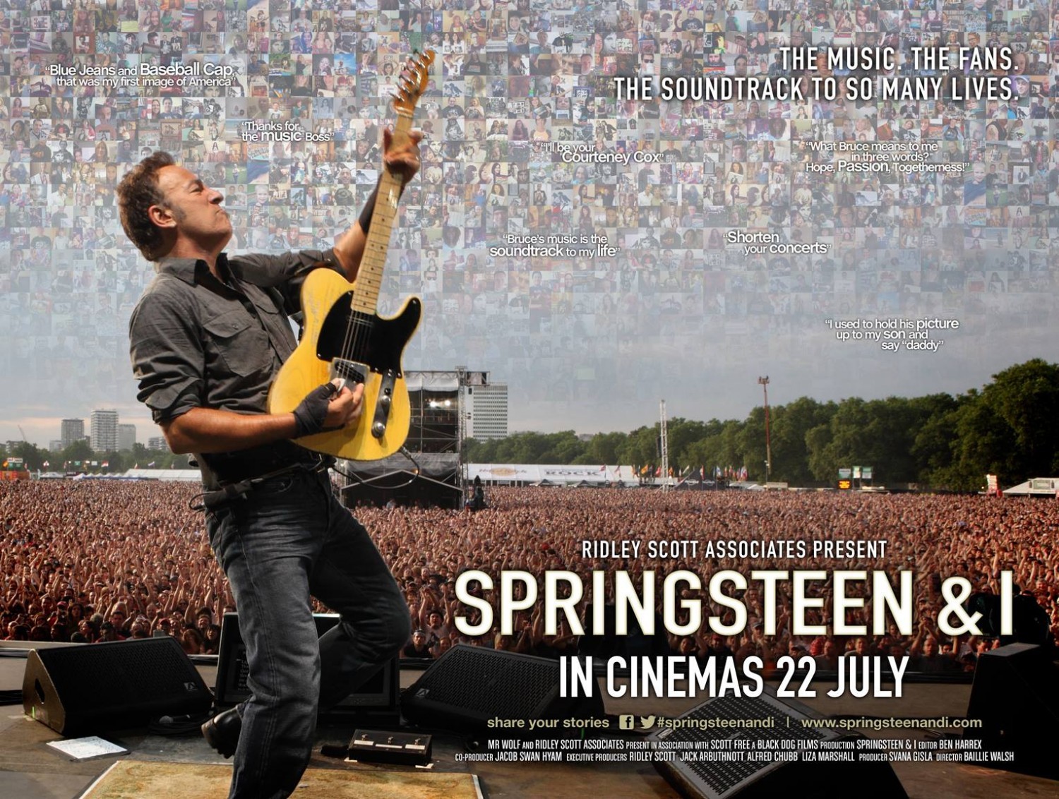 Poster of Black Dog Films' Springsteen and I (2013)