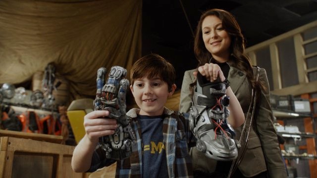 Mason Cook stars as Cecil Wilson and Alexa Vega stars as Carmen Cortez in Dimension Films' Spy Kids 4: All the Time in the World (2011)
