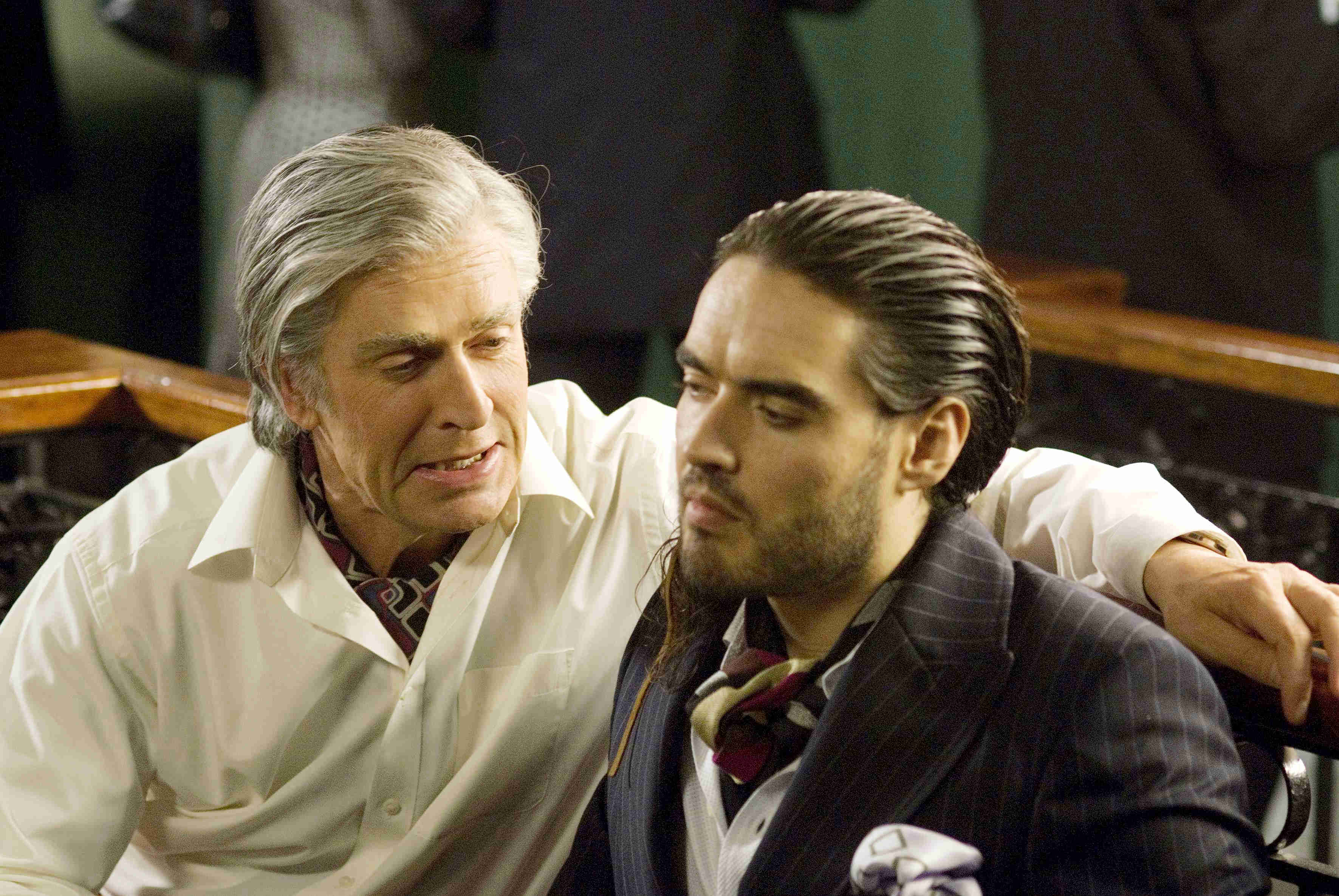 Rupert Everett stars as Carnaby Fritton and Russell Brand stars as Flash in NeoClassics Films' St. Trinian's (2009)