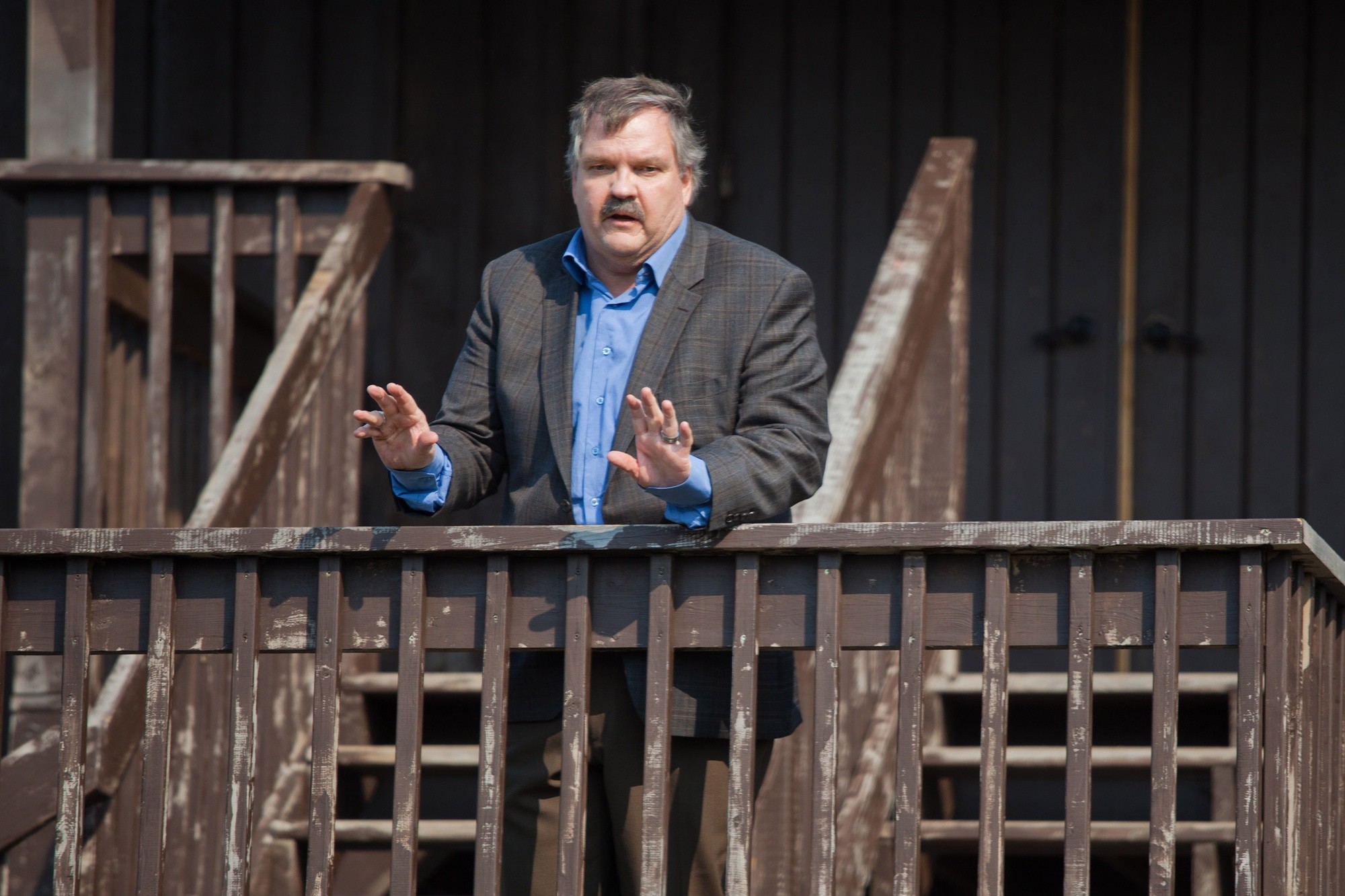 Meat Loaf stars as Roger McCall in Magnet Releasing's Stage Fright (2014)