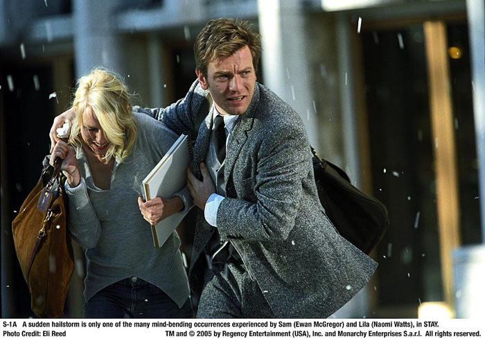 Naomi Watts and Ewan McGregor in thriller Stay (2005)