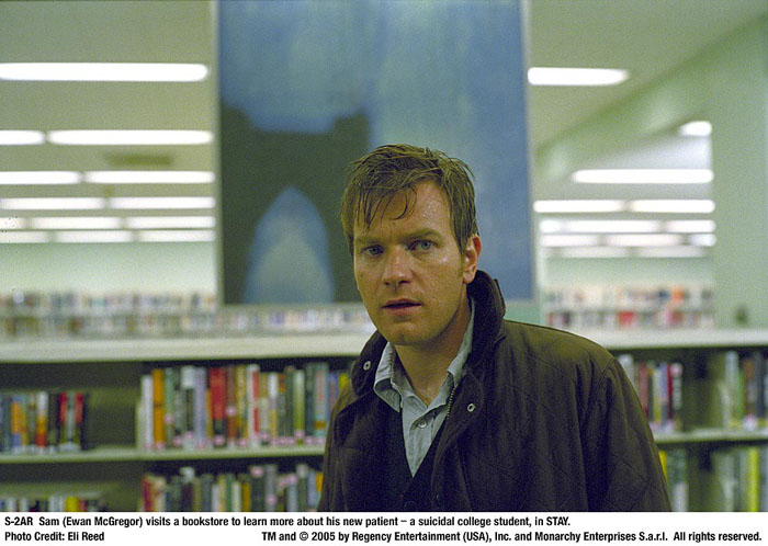 Ewan McGregor played as Sam Foster, a psychiatrist in Stay (2005)