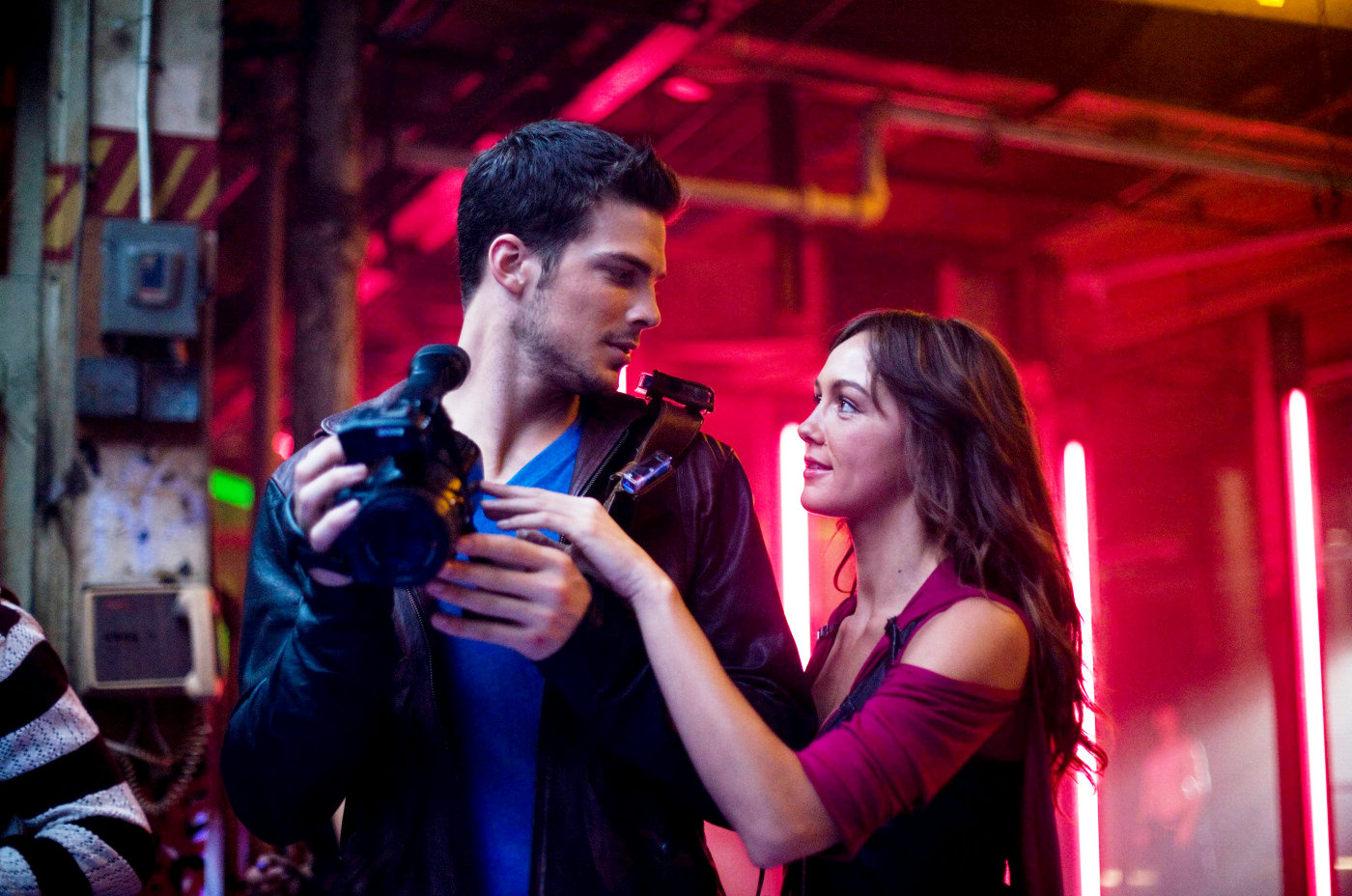 Rick Malambri stars as Luke and Sharni Vinson stars as Natalie in Touchstone Pictures' Step Up 3-D (2010)