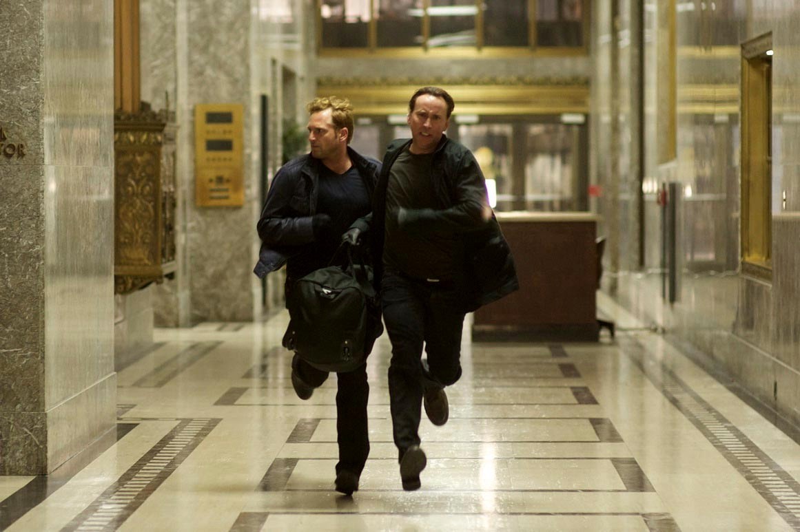 J.D. Evermore and Nicolas Cage (stars as Will Montgomery) in Millennium Films' Stolen (2012)