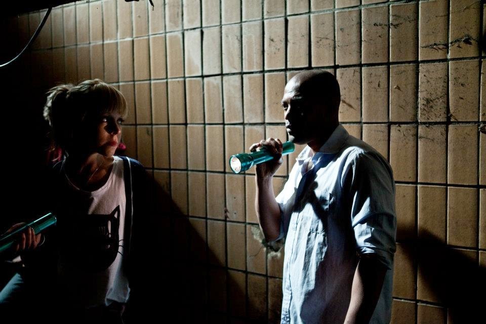 Antonia Campbell-Hughes stars as Shelley and Noel Clarke stars as Charlie in Magnet Releasing's Storage 24 (2012)