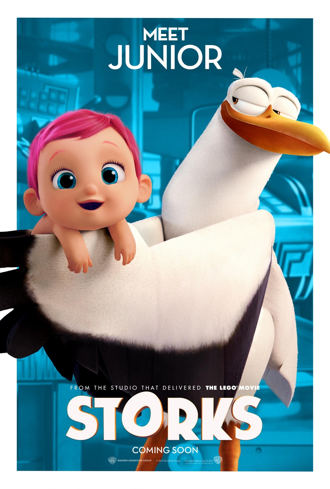 Poster of Warner Bros. Pictures' Storks (2016)