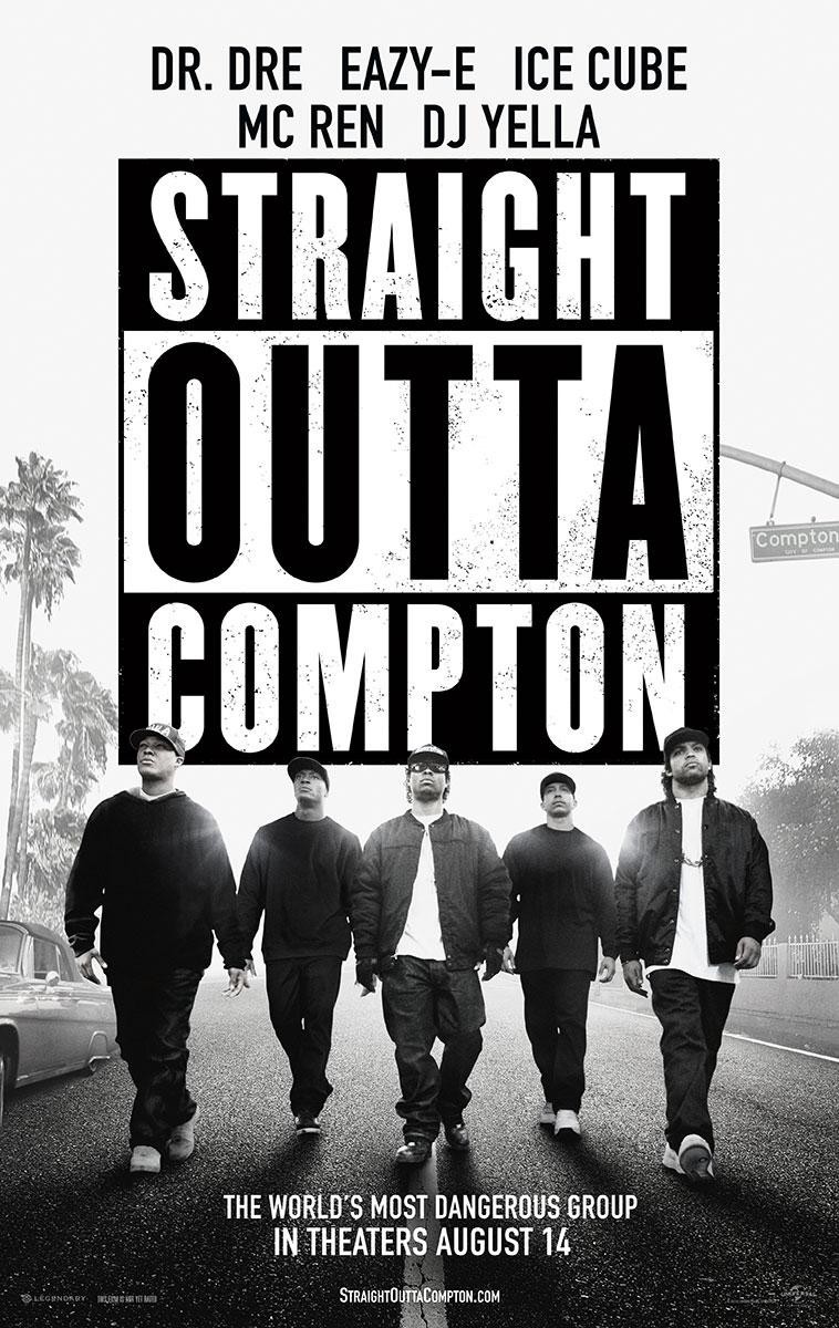 Poster of Universal Pictures' Straight Outta Compton (2015)