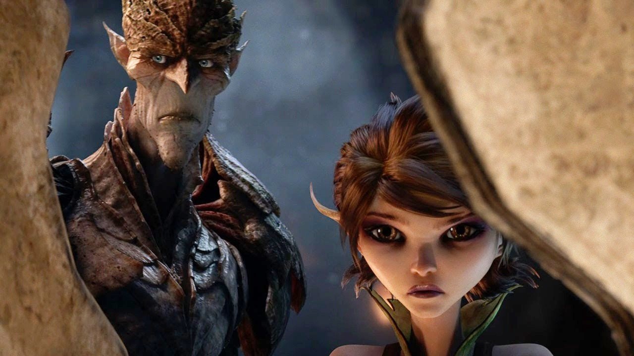 Bog King and Marianne from Touchstone Pictures' Strange Magic (2015) .