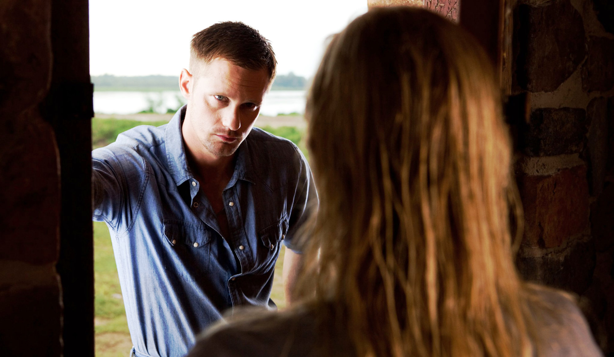 Alexander Skarsgard stars as Charlie in Screen Gems' Straw Dogs (2011). Photo by: Steve Dietl.