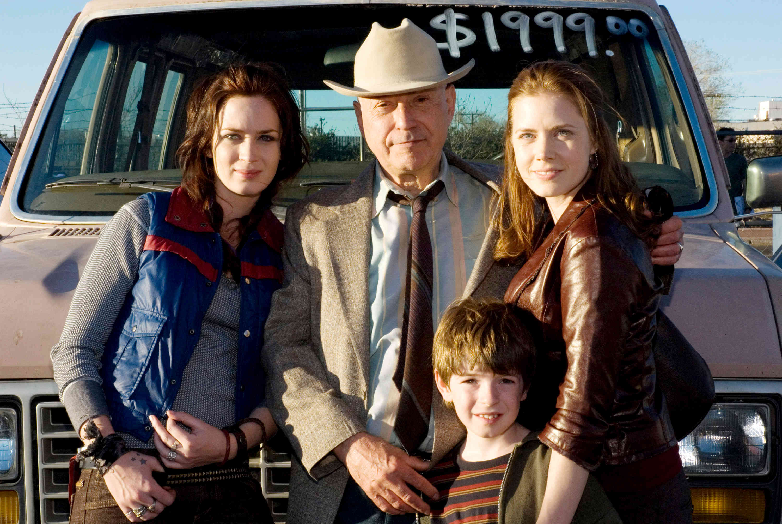 Emily Blunt, Alan Arkin, Jason Spevack and Amy Adams in Overture Films' Sunshine Cleaning (2009)