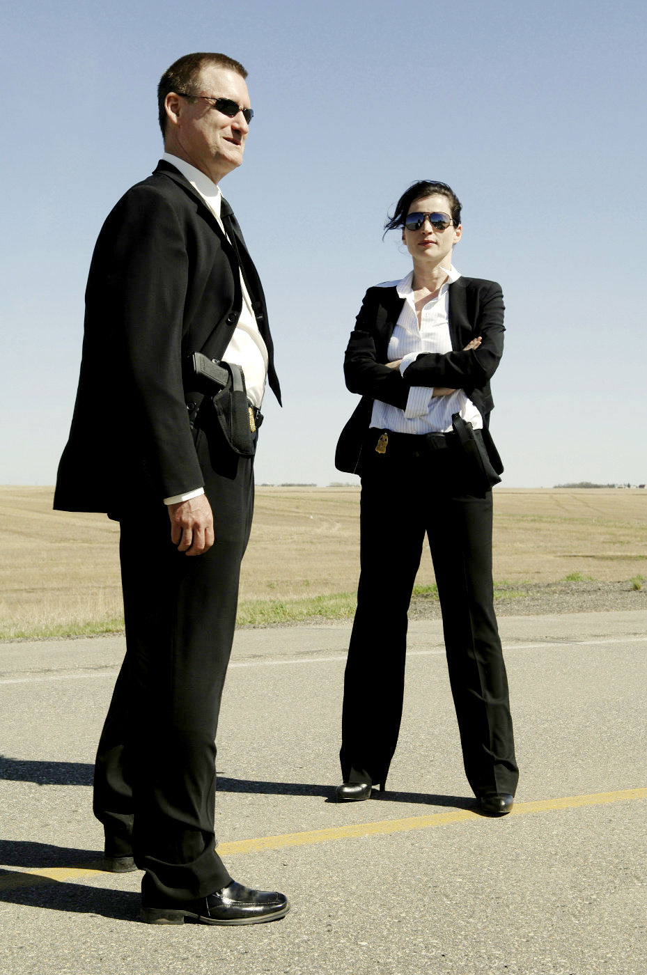 Bill Pullman stars as Sam Hallaway and Julia Ormond stars as Elizabeth Anderson in Magnet Releasing's Surveillance (2009)